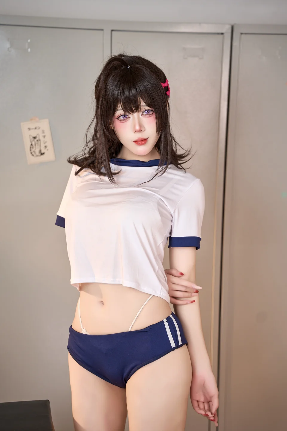 九言 - 棕色尘埃2 罗安 体操服 [75P-969MB] tg@simisebaisi 【丝足阁】017.webp